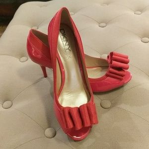 DKNY dark pink high heels pumps